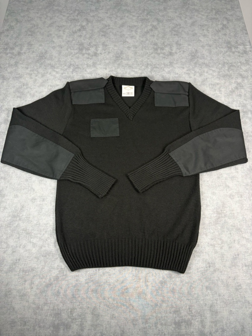 Vintage Citadel Commando Sweater V-Neck Britain Military Men's Size: M Medium